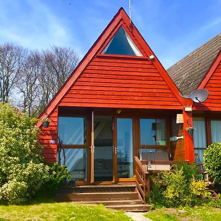 Clifftop Chalet With Pool Deal Bagian luar foto